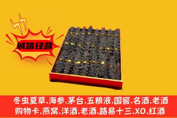 揭阳市揭西回收海参